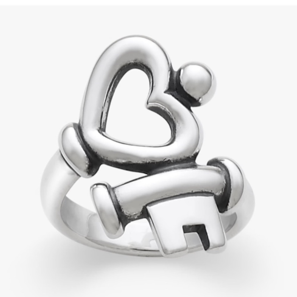 James Avery Key to my Heart Ring
